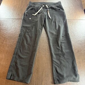 Figs Technical Collection Scrubs Black Pants Kade T21004P Sz M/P